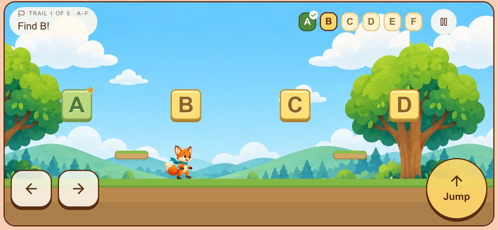 Alphabet Jump
