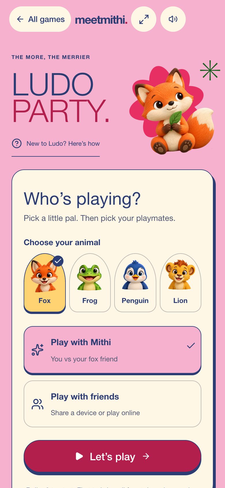 Ludo with Mithi